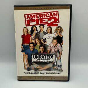 American Pie 2 DVD Collectors Edition Unrated 2001 Comedy Jason Biggs Universal